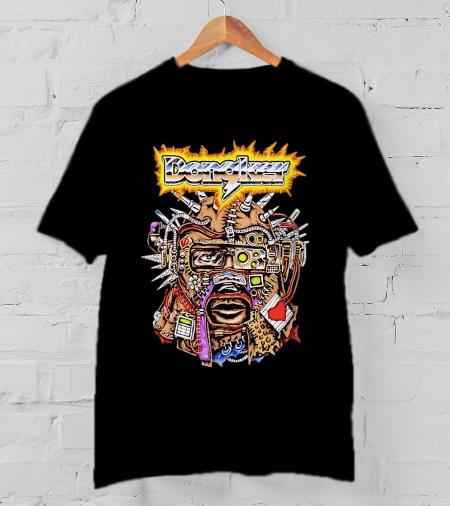 Dongkey Cybernetic Mask Cyberpunk Futuristic Headgear T-Shirt