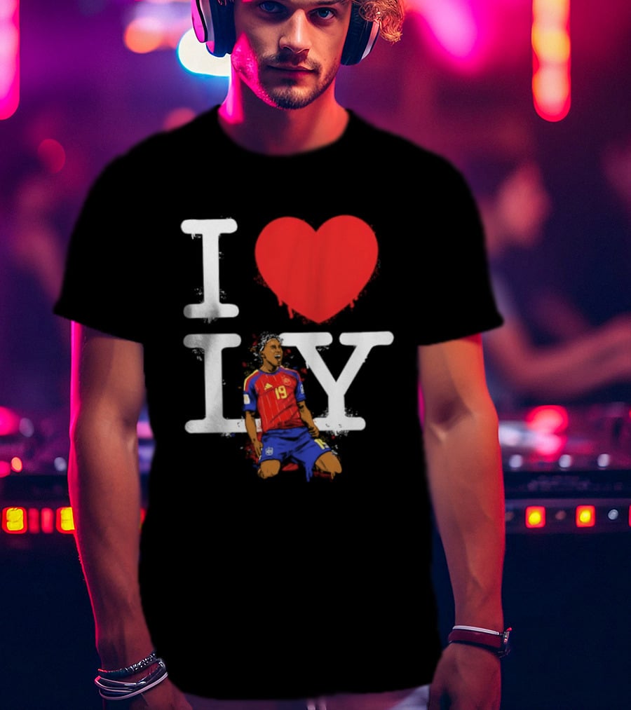 I Love Lamine Yamal Spain National Football Team 19 T-Shirt
