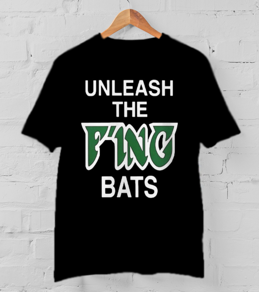 Unleash The Fing Bats My Chemical Romance 2 Sided T-Shirt