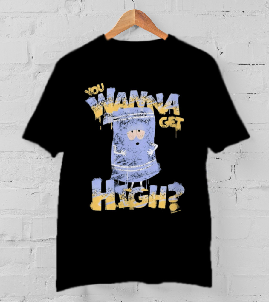 South Park Towelie You Wanna Get High T-Shirt
