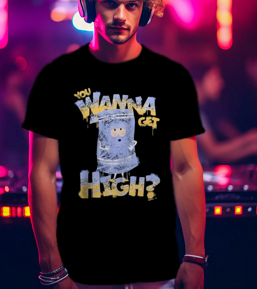 South Park Towelie You Wanna Get High T-Shirt