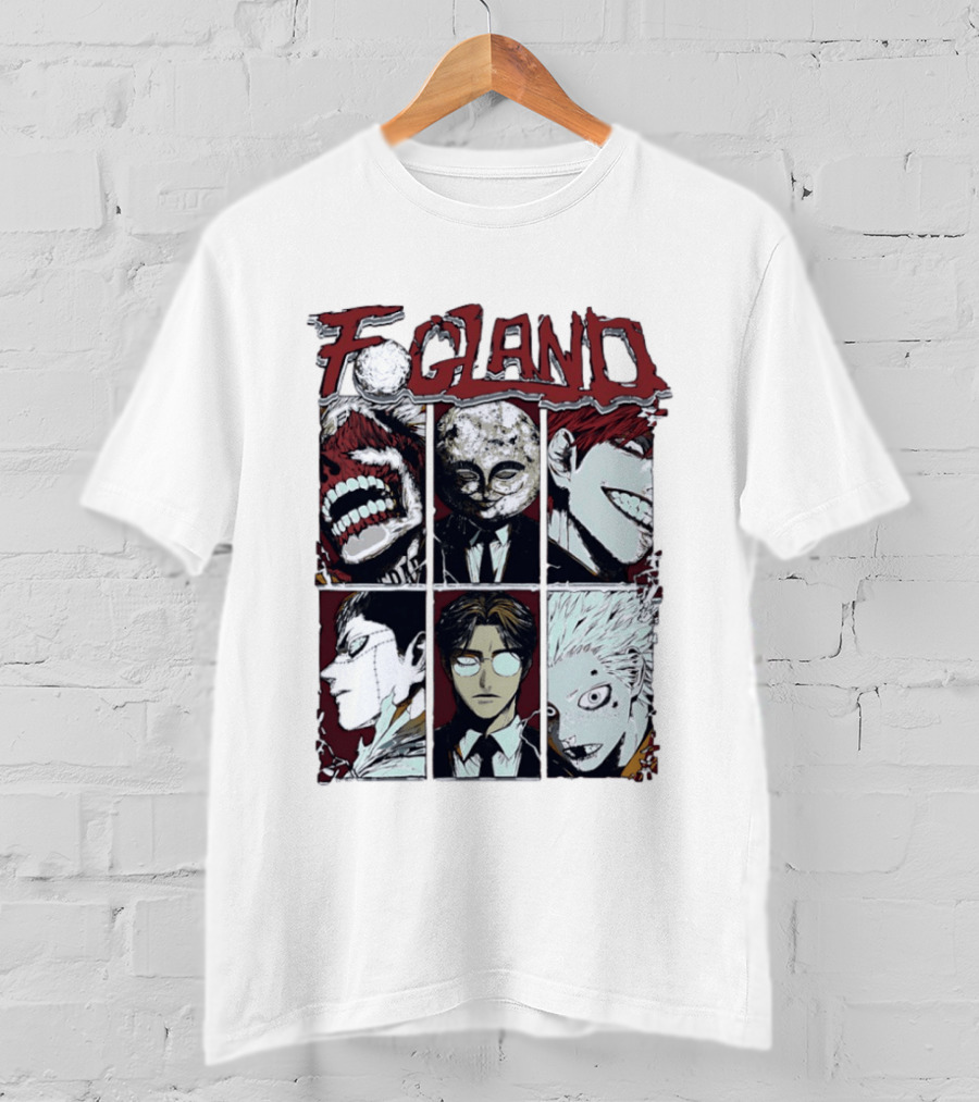 FOGLAND Manga Characters Face Expressions T-Shirt