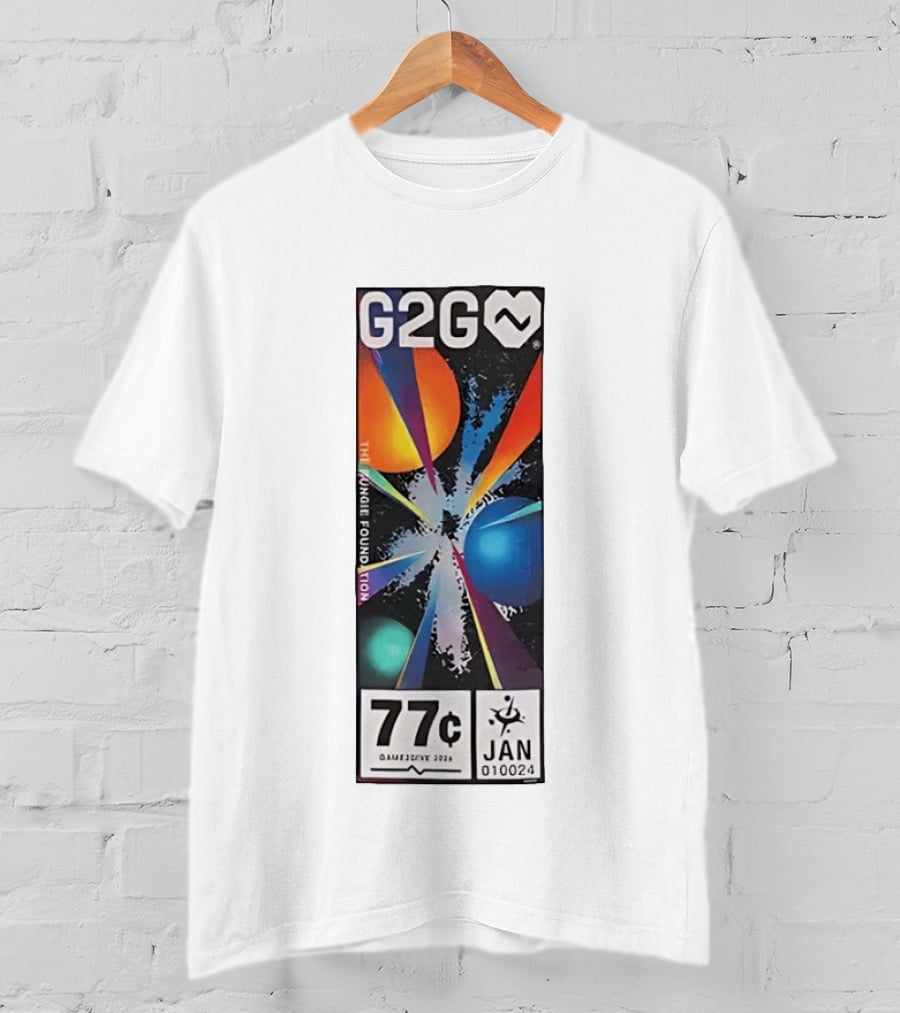 G2G The Bungie Foundation Cosmic Planets Game2Give 2024 Jan 77c 010024 T-Shirt