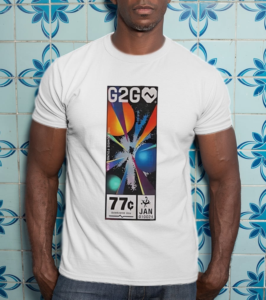 G2G The Bungie Foundation Cosmic Planets Game2Give 2024 Jan 77c 010024 T-Shirt