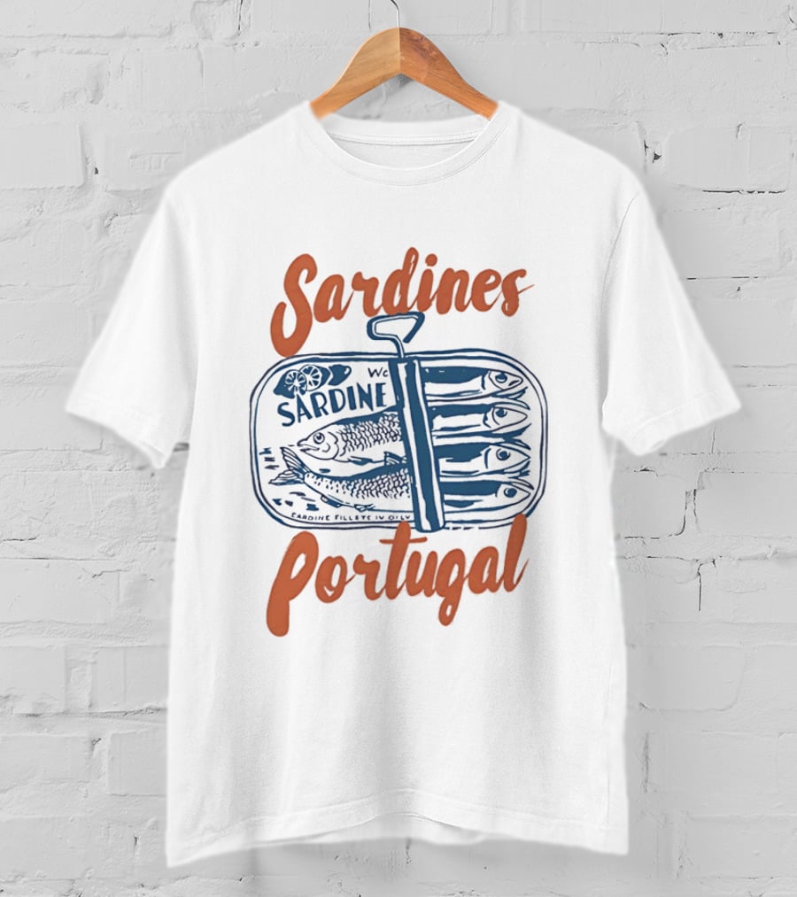 Sardines Portugal Sardine Tin T-Shirt