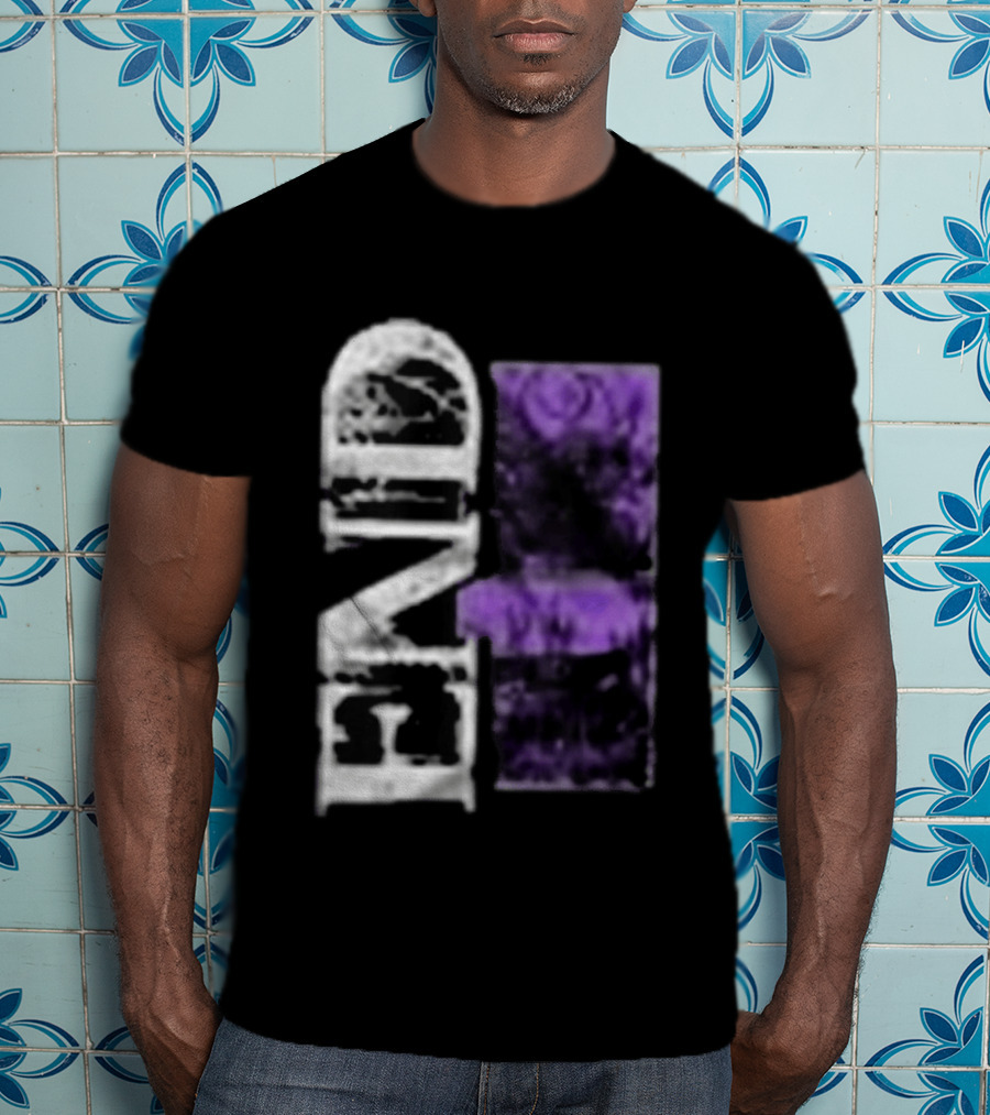Closed Casket Activities End Victim Purple Black T-Shirt