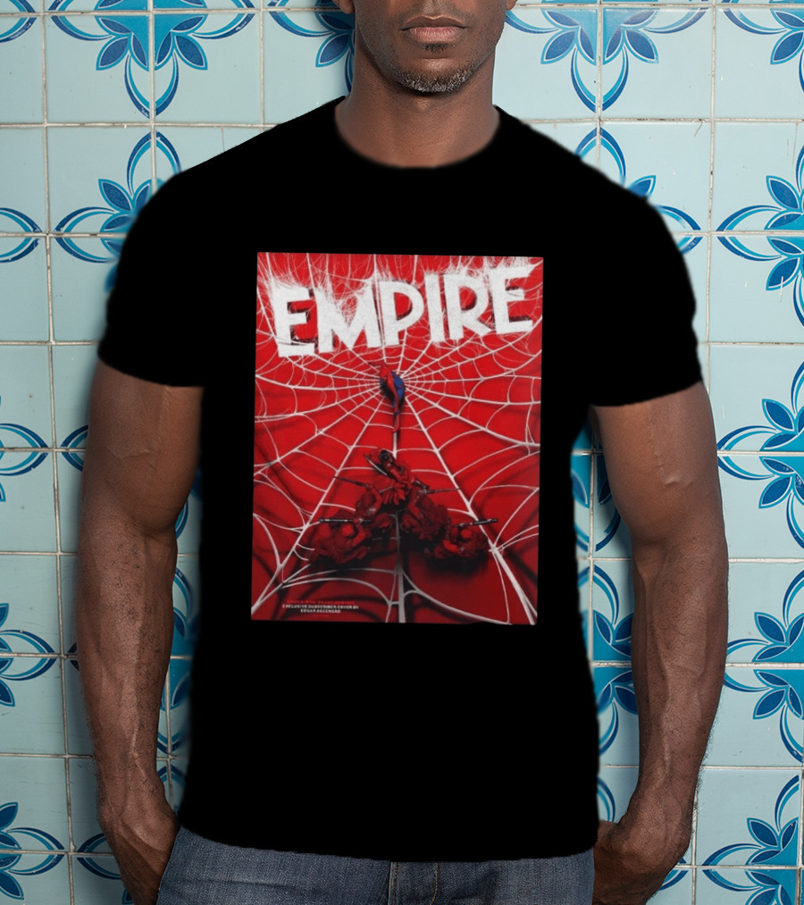 Empire Magazine Spider Man Brand New Day Subscriber Cover Vs The Hand T-Shirt