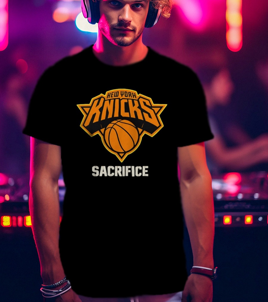 New York Knicks Sacrifice Basketball Team NBA T-Shirt