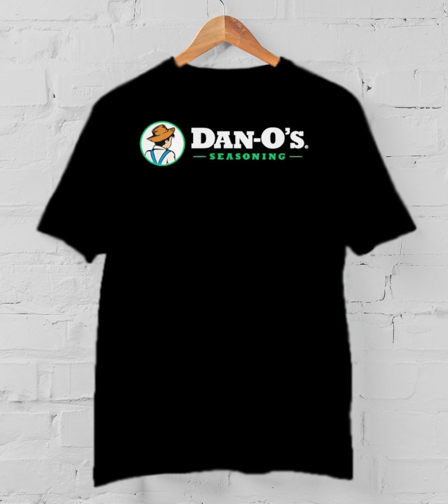 Dan O's Seasoning Farmer Boy Hat Icon Vintage Style Cooking Essentials T-Shirt