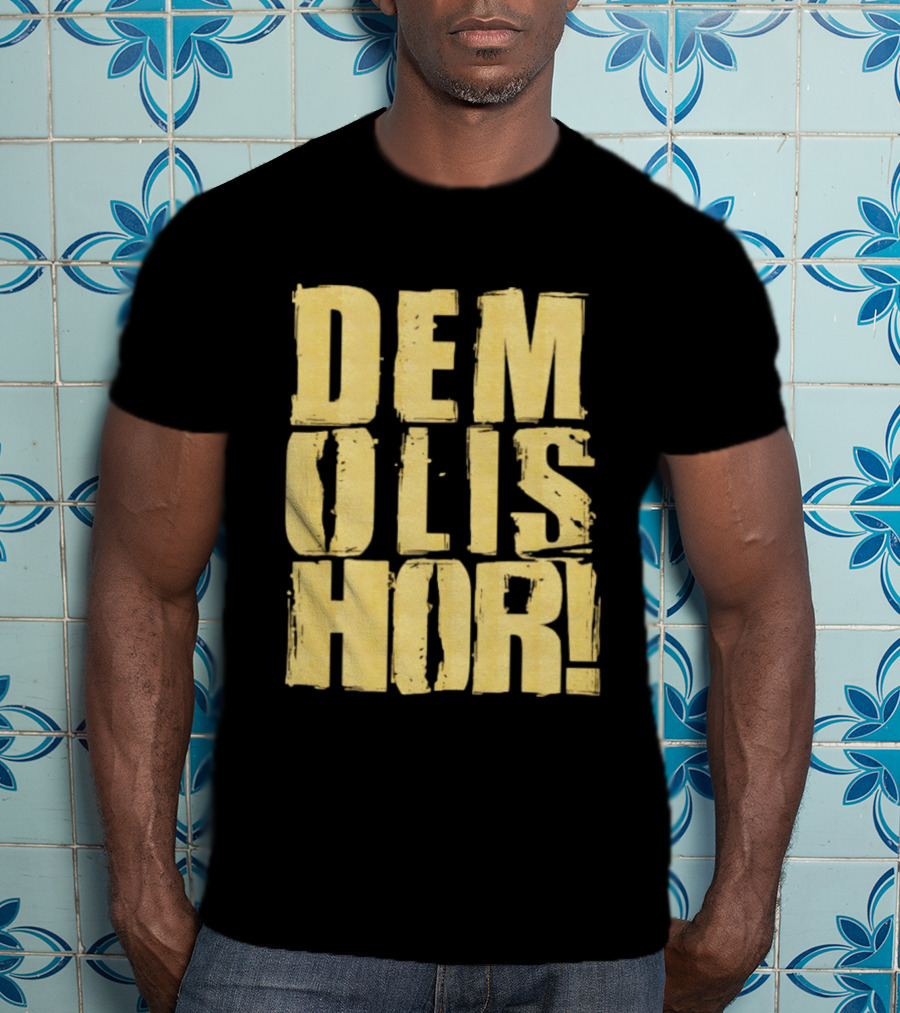 DEMOLISHOR Gold T-Shirt