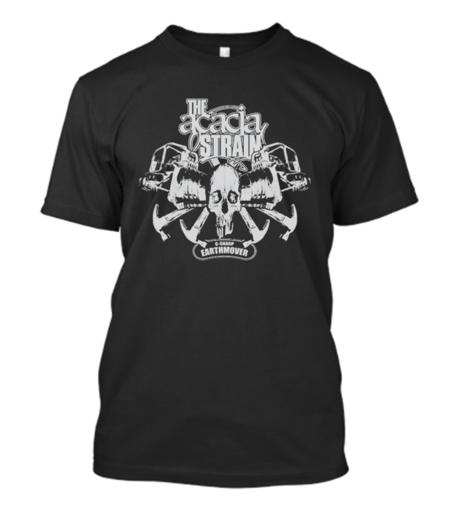 The Acacia Strain Earthmover Skull And Machinery T-Shirt
