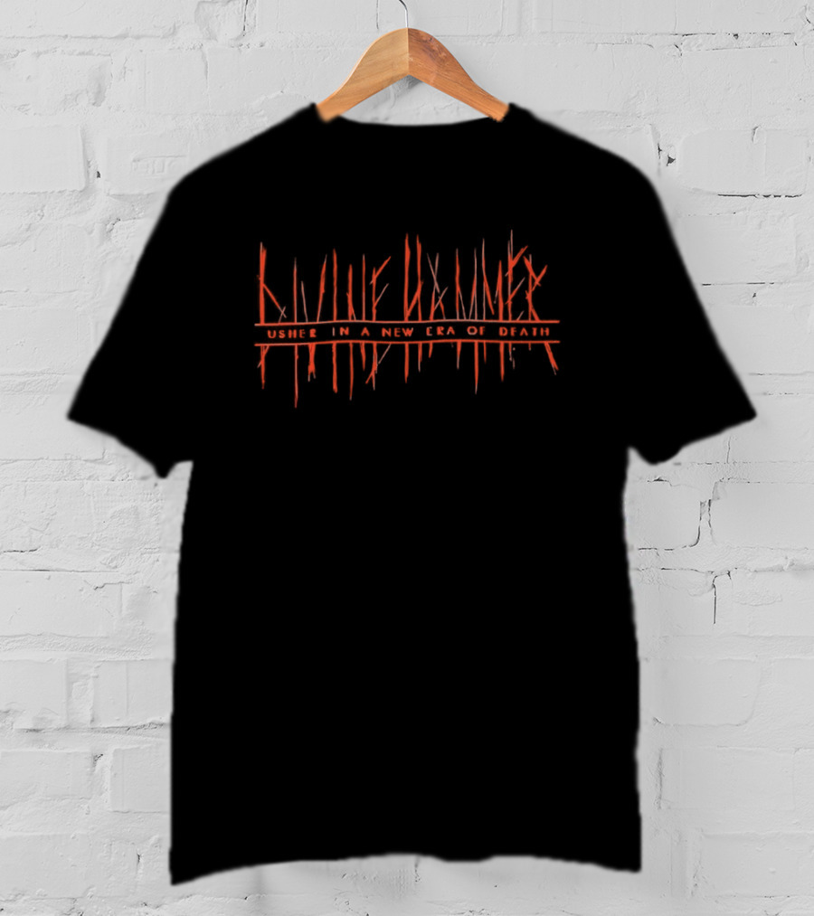 Kataklysm Usher In A New Era Of Death Scratchy Font T-Shirt