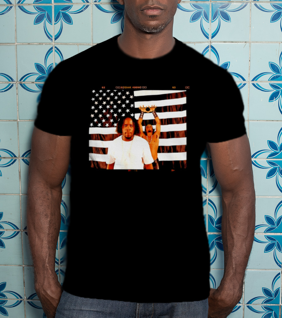 Outkast American Flag Andre 3000 Big Boi Performance USA Stars And Stripes T-Shirt