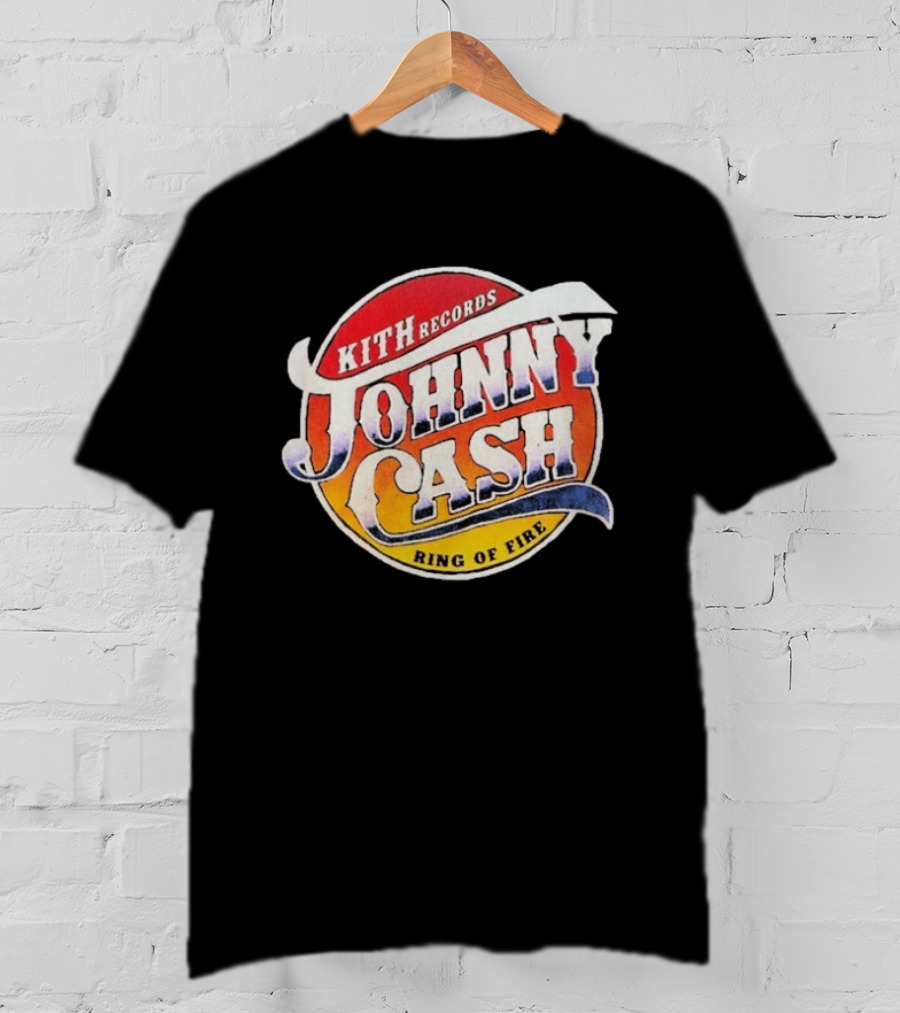 Kith Records Johnny Cash Ring Of Fire T-Shirt