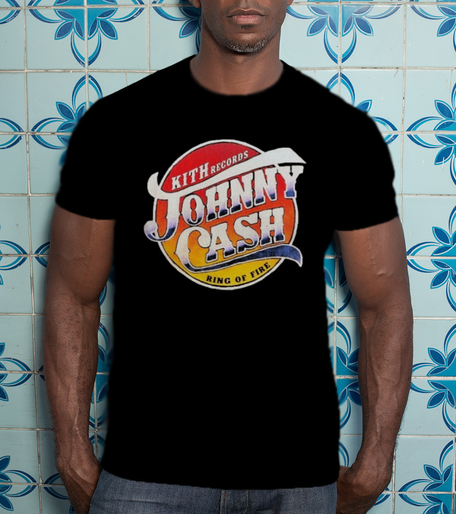 Kith Records Johnny Cash Ring Of Fire T-Shirt