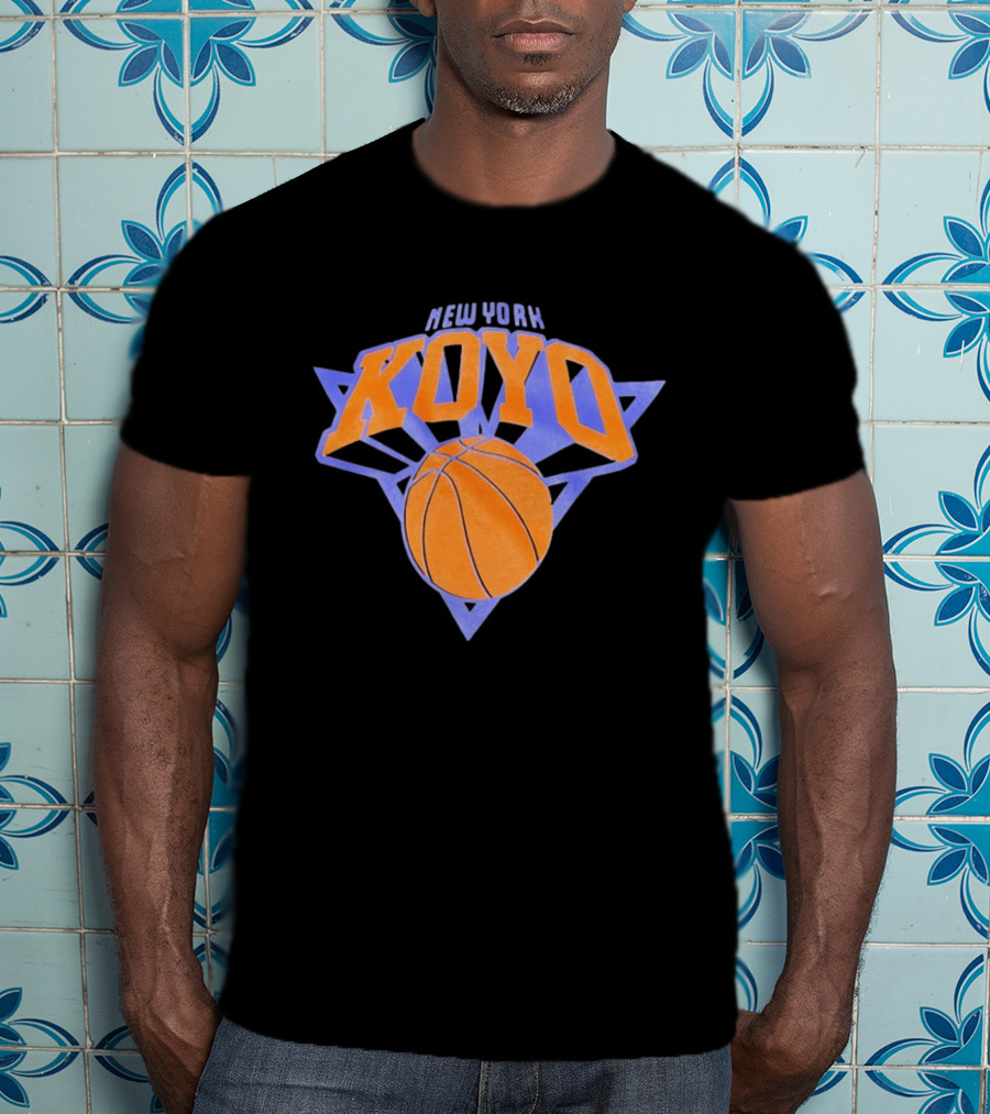 New York Koyo Basketball Vintage Style Sports Fan Collection T-Shirt