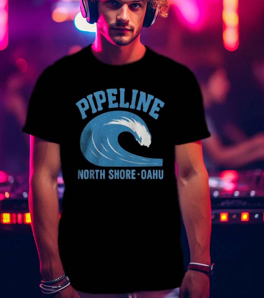 Pipeline North Shore Oahu Wave T-Shirt