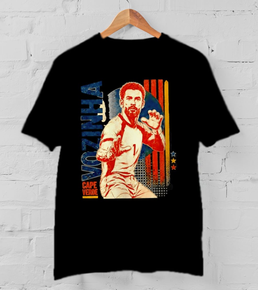 Vozinha Cape Verde National Football Team Goalkeeper T-Shirt