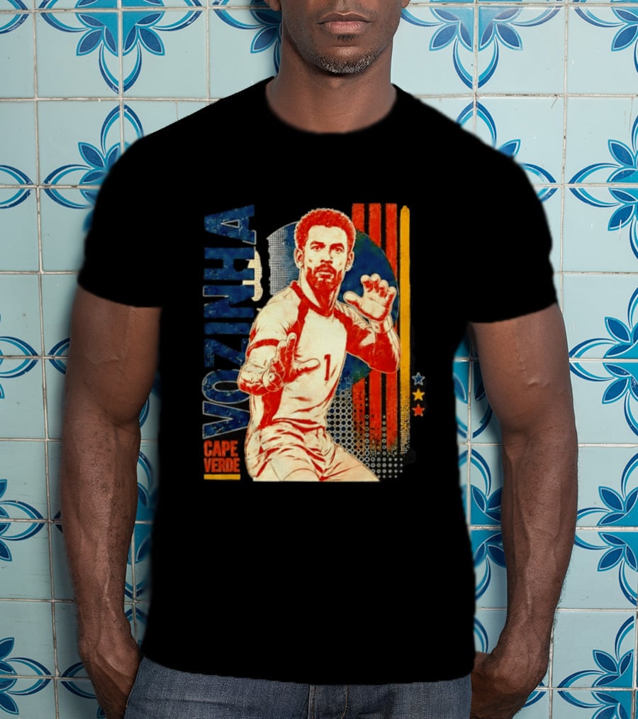 Vozinha Cape Verde National Football Team Goalkeeper T-Shirt