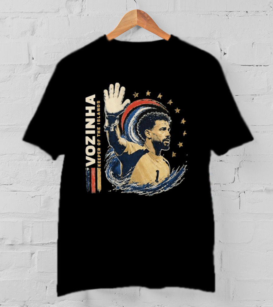 Vozinha Keeper Of The Islands Cape Verde National Football Team Stars T-Shirt