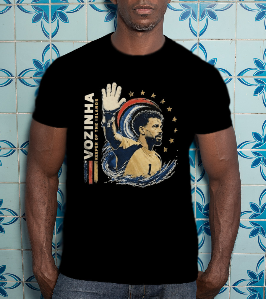 Vozinha Keeper Of The Islands Cape Verde National Football Team Stars T-Shirt