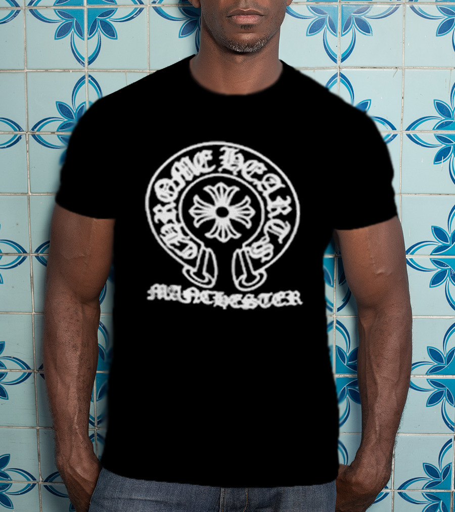 Chrome Hearts Manchester Exclusive Horseshoe Motif T-Shirt