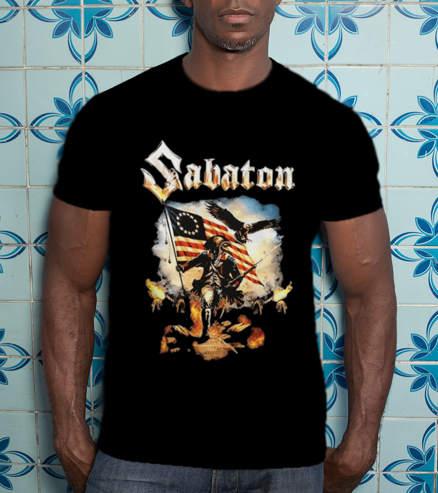 Sabaton Liberty Of Death USA 4th Of July 2026 Independence Freedom T-Shirt