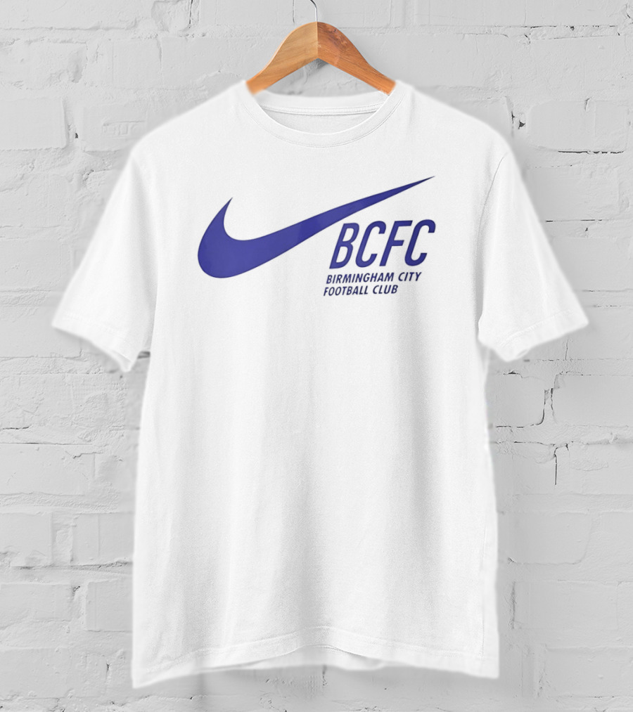 BCFC Birmingham City Football Club Nike Swoosh T-Shirt