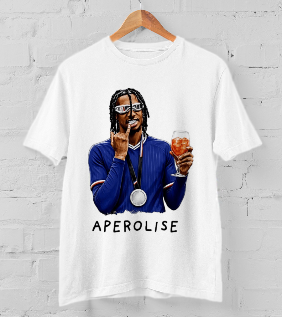 Michael Olise Aperolise Crystal Palace Player Celebration T-Shirt
