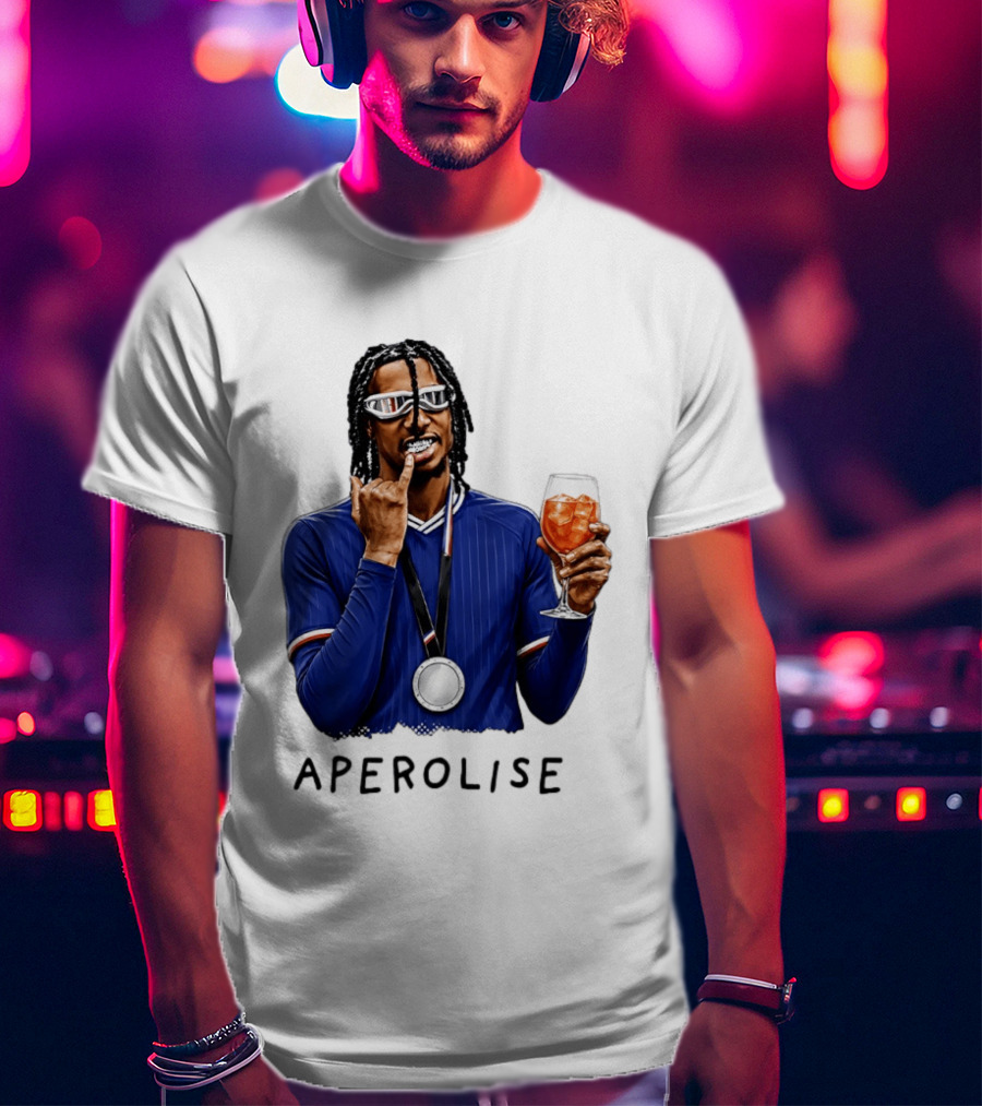 Michael Olise Aperolise Crystal Palace Player Celebration T-Shirt