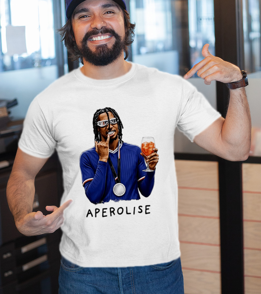 Michael Olise Aperolise Crystal Palace Player Celebration T-Shirt
