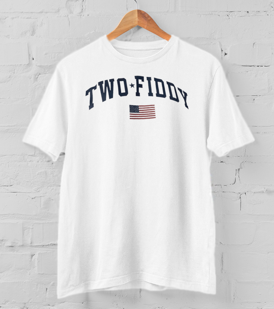 Two Fiddy USA Flag T-Shirt