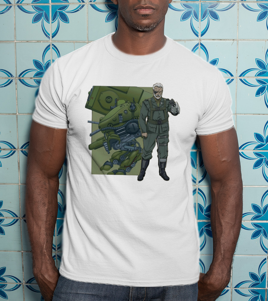 Big Boss Metal Gear Solid Character And Mech T-Shirt