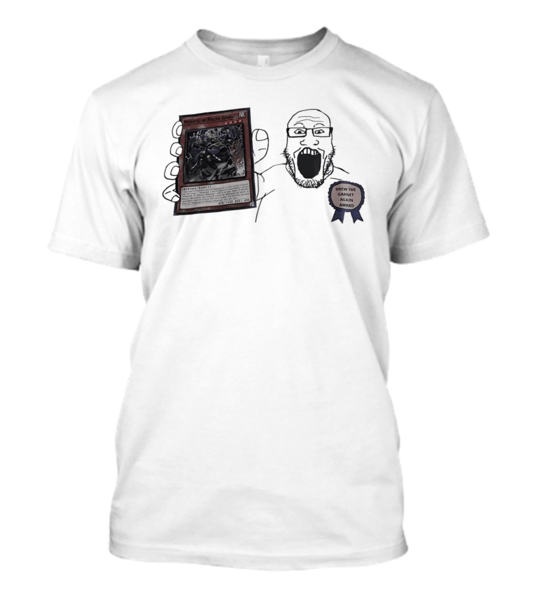 Mitsurugi No Mikoto Kusanagi Drew The Garnet Award Meme Card Holder T-Shirt