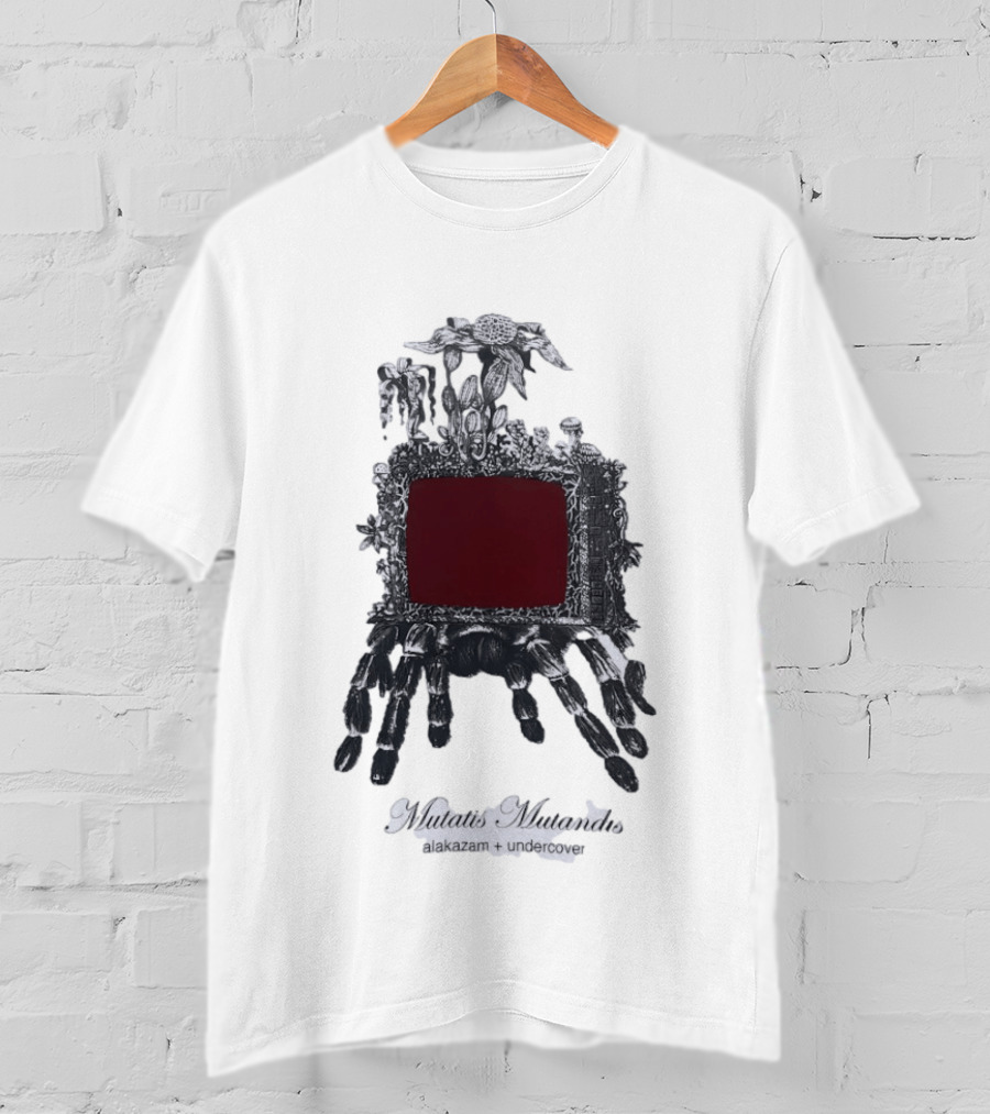 Mutatis Mutandis Alakazam Undercover Tarantula Botanical Frame T-Shirt