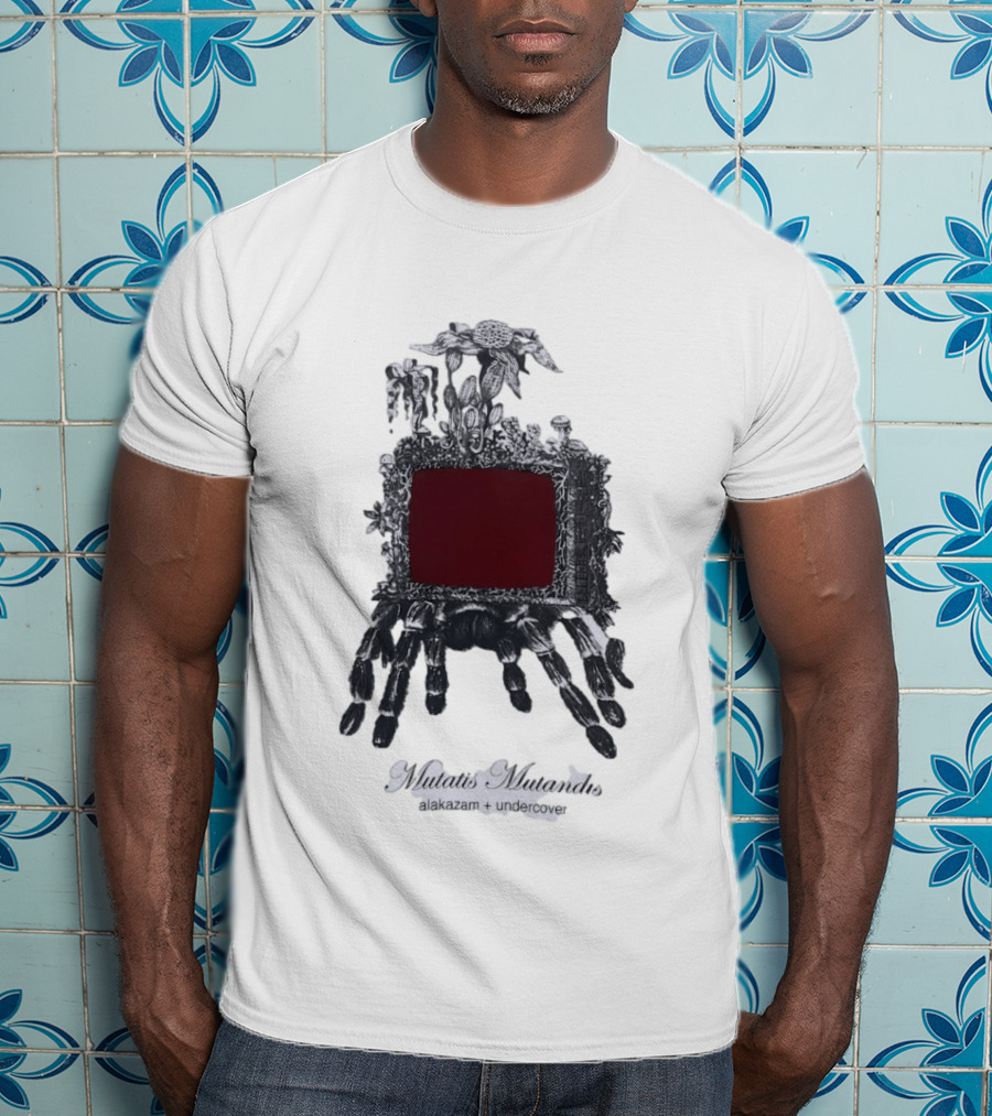 Mutatis Mutandis Alakazam Undercover Tarantula Botanical Frame T-Shirt