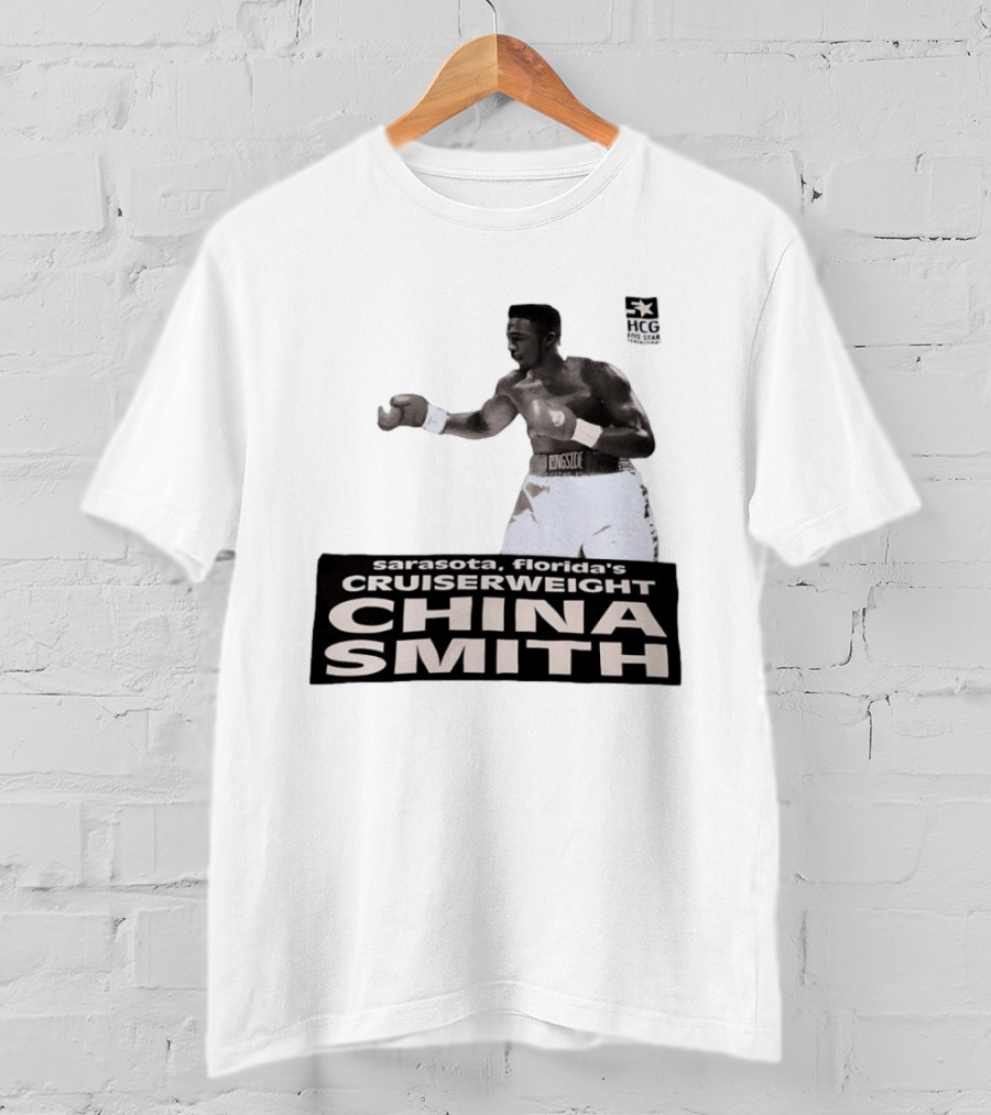China Smith Sarasota Florida Cruiserweight Boxing Legend HCG Five Star Productions T-Shirt