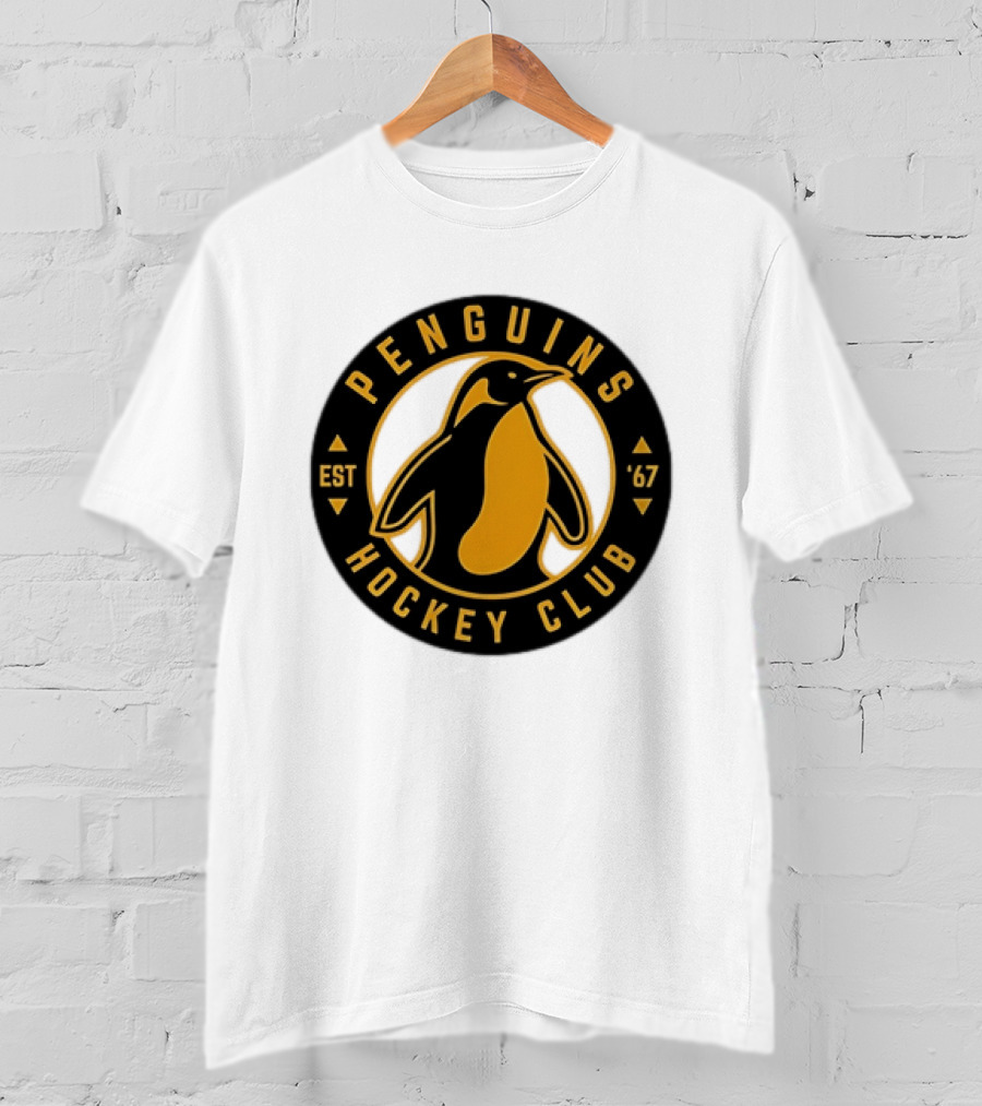 Penguins Hockey Club Est 1967 NHL Circular T-Shirt