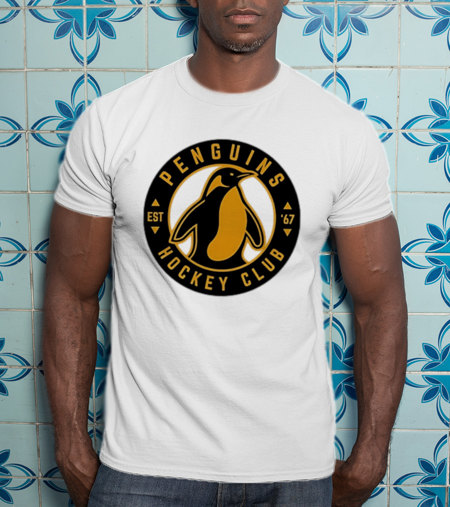 Penguins Hockey Club Est 1967 NHL Circular T-Shirt