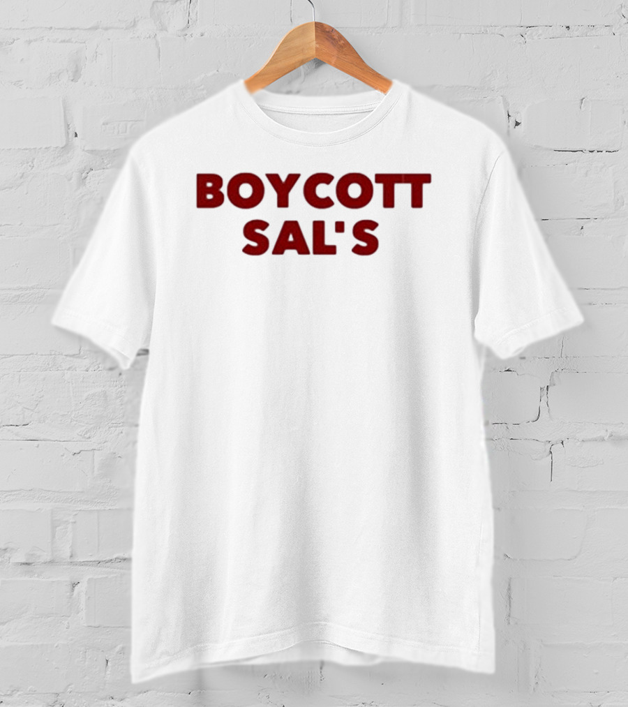 Boycott Sal's Spike Lee Movie Reference T-Shirt