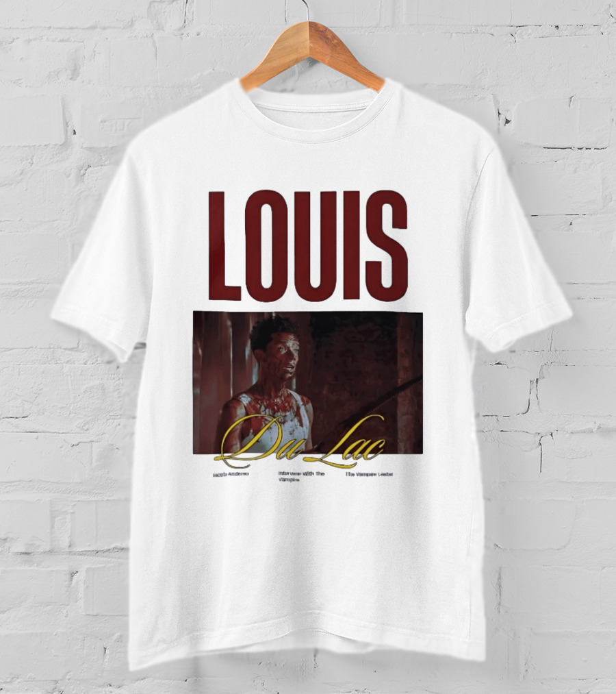 Louis Du Lac Jacob Anderson Interview With The Vampire Bootleg T-Shirt