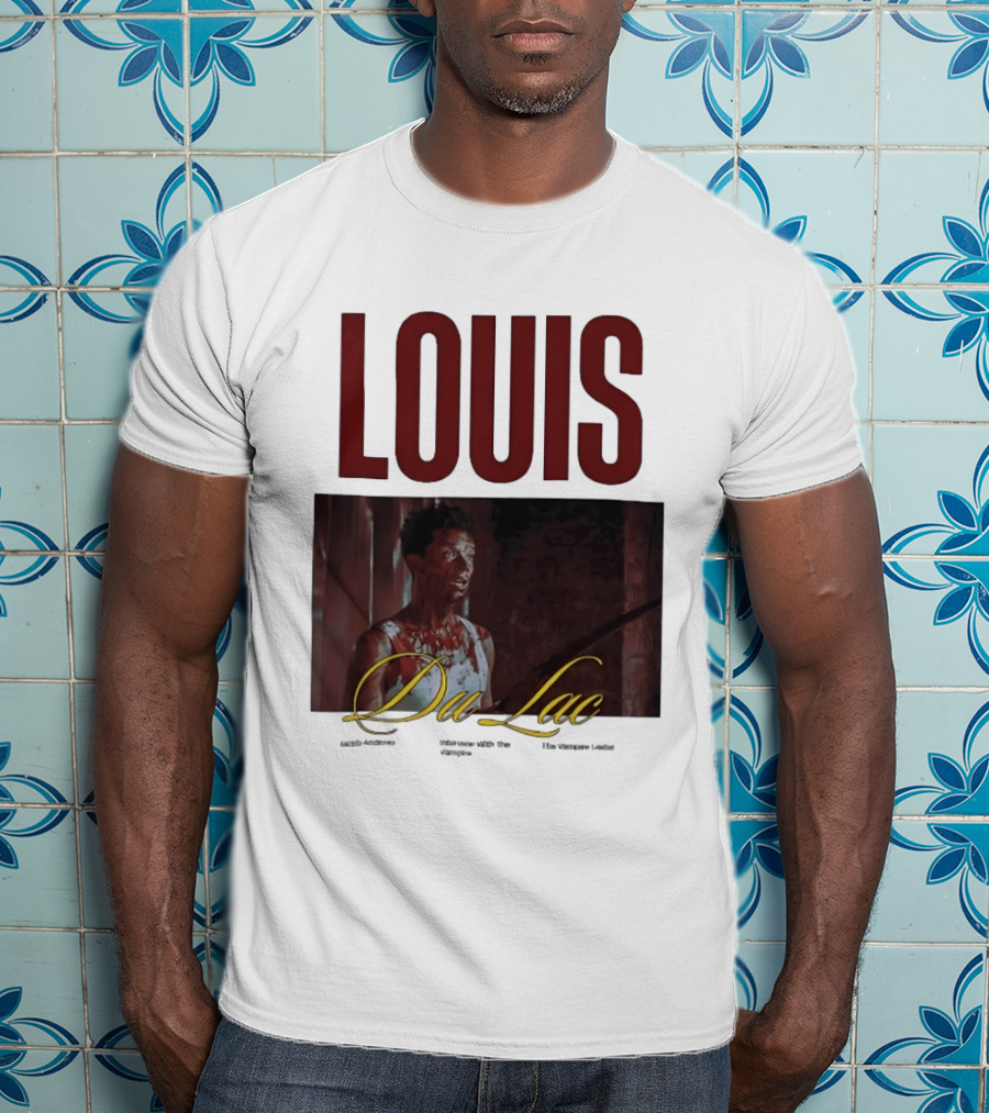 Louis Du Lac Jacob Anderson Interview With The Vampire Bootleg T-Shirt