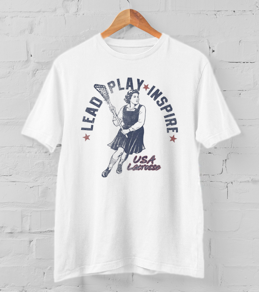 Lead Play Inspire USA Lacrosse T-Shirt