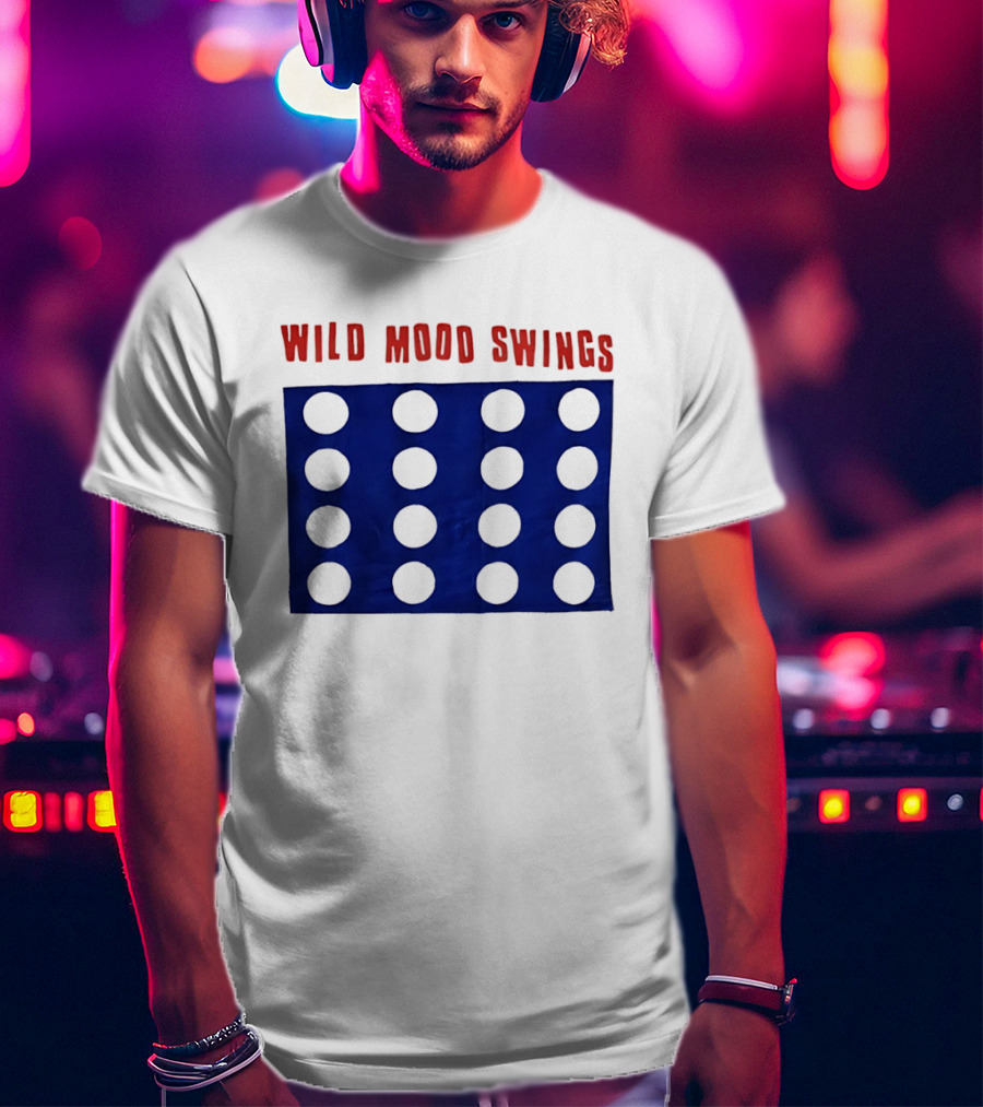 The Cure Wild Mood Swings Album Circles T-Shirt