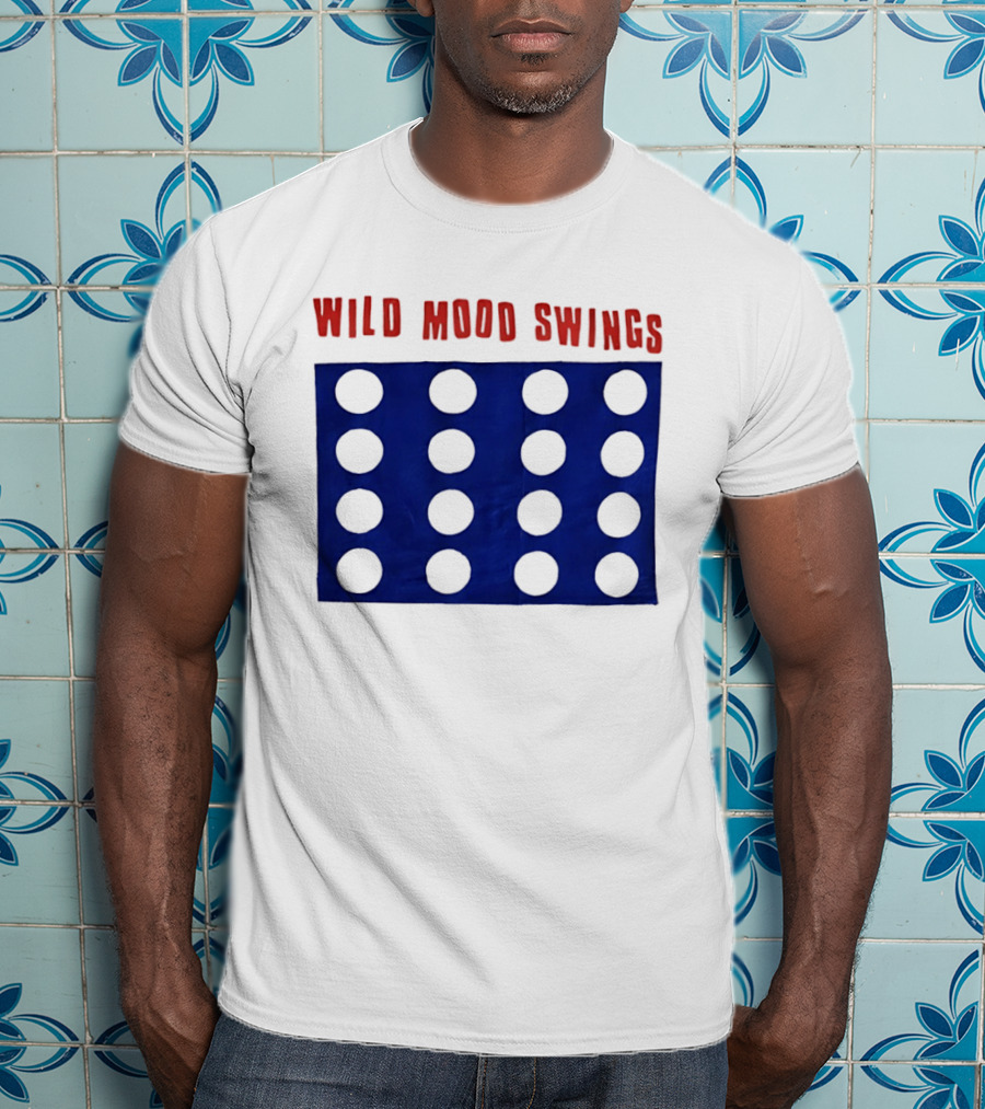 The Cure Wild Mood Swings Album Circles T-Shirt