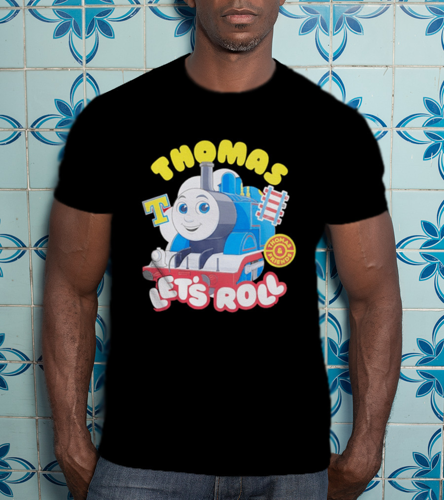 Thomas The Tank Engine Let's Roll Thomas And Friends T T-Shirt