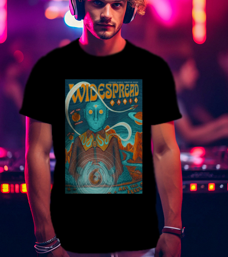 Widespread Panic Hayden Homes Amphitheater Bend OR Jul 10 11 2026 Art That Feeds T-Shirt