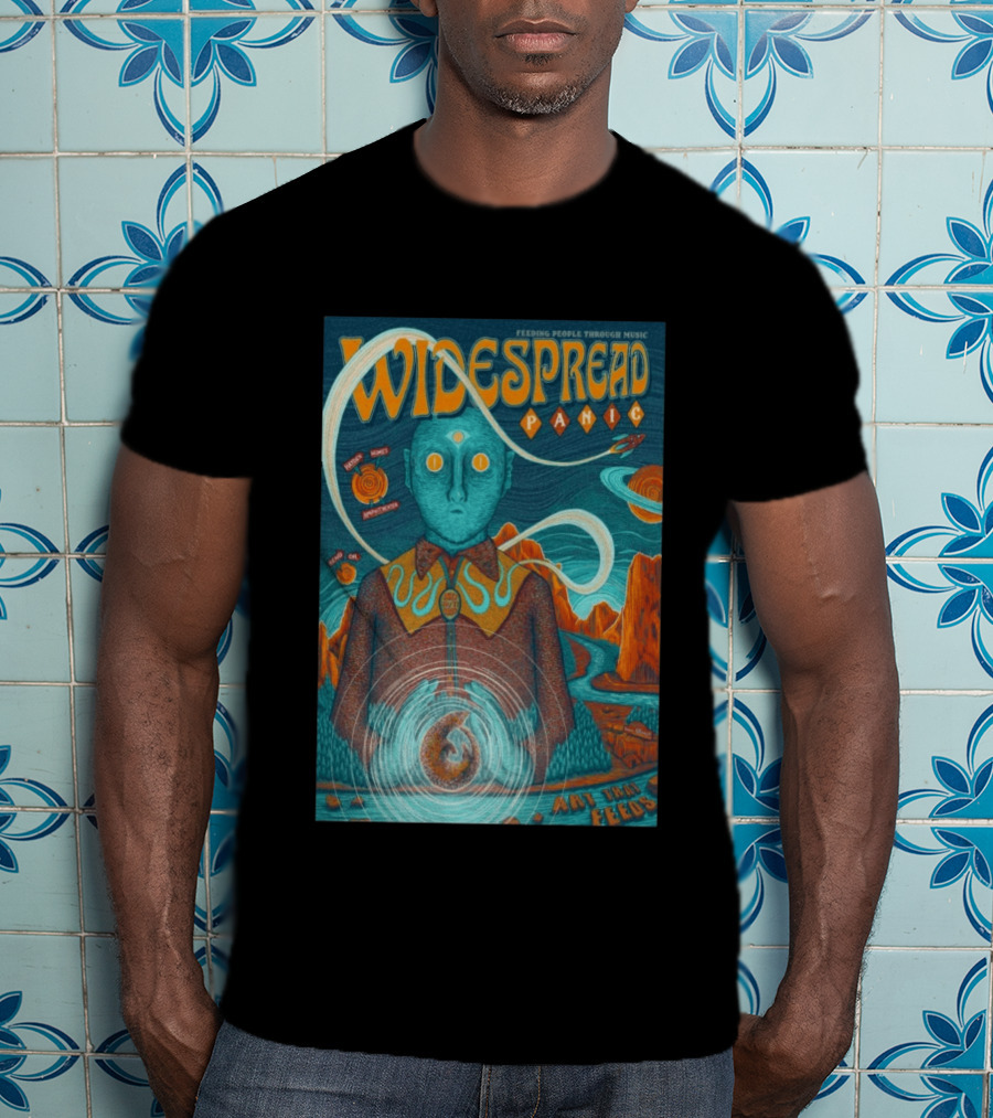 Widespread Panic Hayden Homes Amphitheater Bend OR Jul 10 11 2026 Art That Feeds T-Shirt