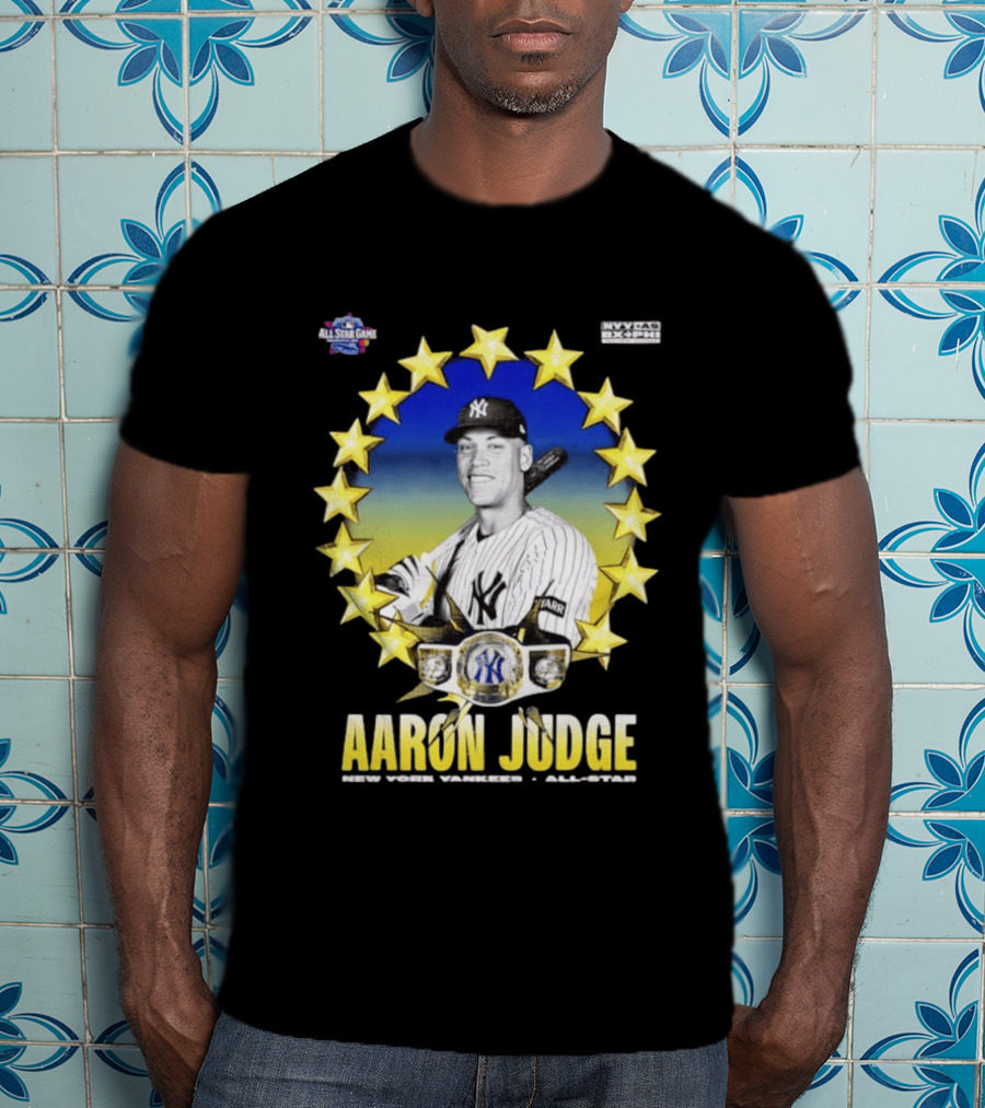 Aaron Judge New York Yankees All Star MVP 2026 Philadelphia Event Stars T-Shirt
