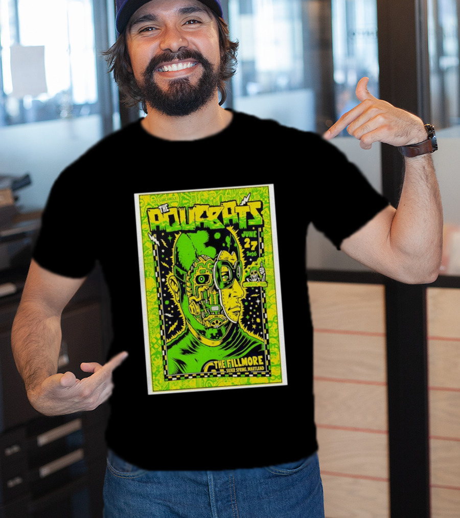 Guacamole The Aquabats Tour June 27 2026 The Fillmore Silver Spring Maryland T-Shirt